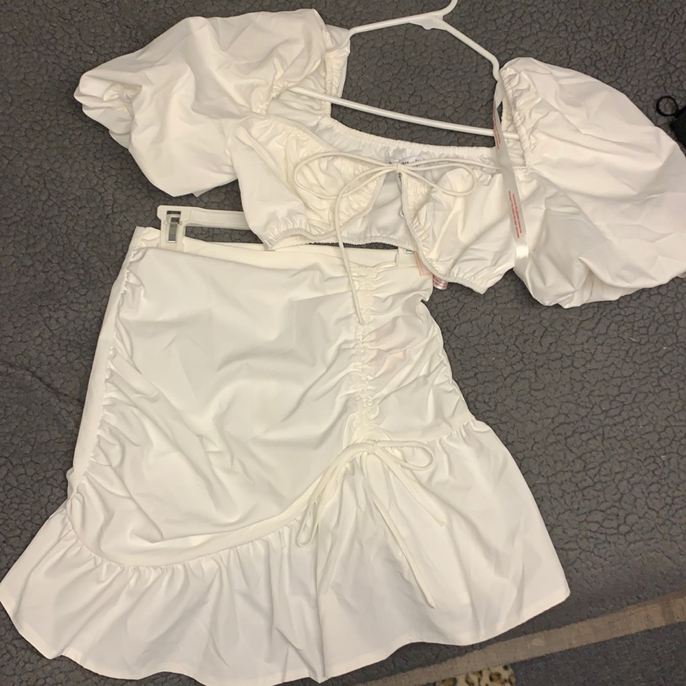 Ruched matching set